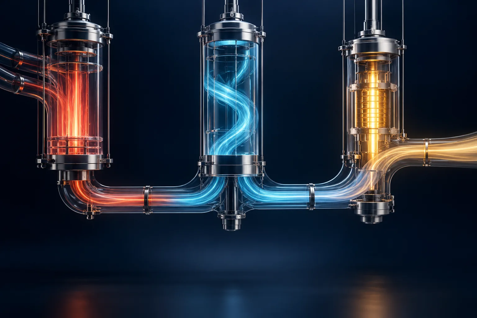 A climate system combining heat, air and energy