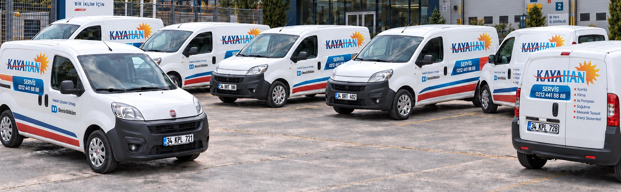 Kayahan Isı servis filosu