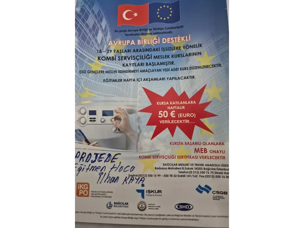 EU-funded vocational course